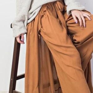 Camel Skirt Pant